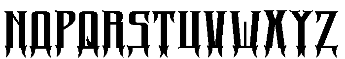 Sigil Font UPPERCASE