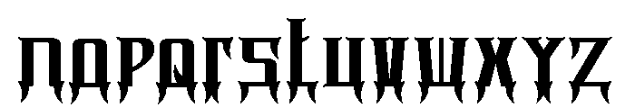 Sigil Font LOWERCASE