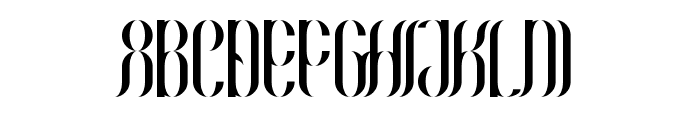 Sigilian Regular Font UPPERCASE