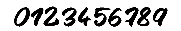 Sign Hand Font OTHER CHARS