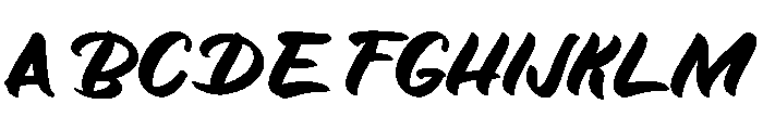 Sign Hand Font LOWERCASE