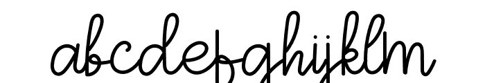 Sign Of Love Font LOWERCASE