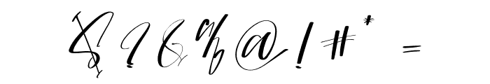 Signatine Font OTHER CHARS