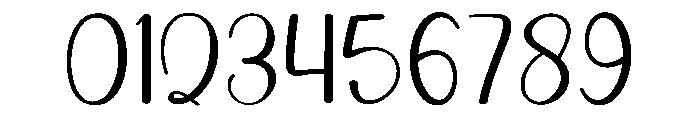 Signatra Font OTHER CHARS