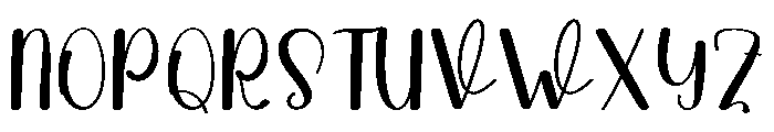 Signatra Font UPPERCASE