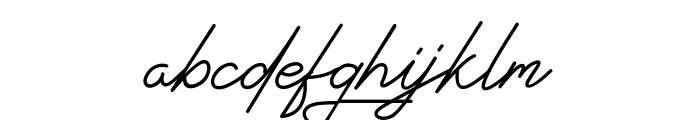 Signatrust Font LOWERCASE