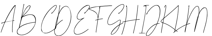 Signature Austine Font UPPERCASE