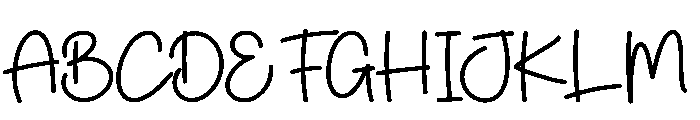 Signature Enchanting Font UPPERCASE