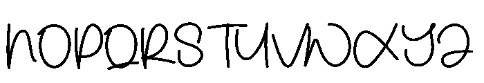 Signature Enchanting Font UPPERCASE