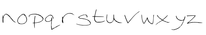 Signature Medium Font LOWERCASE