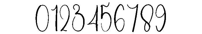 Signature Paradise Font OTHER CHARS