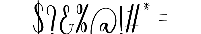 Signature Valentine Font OTHER CHARS