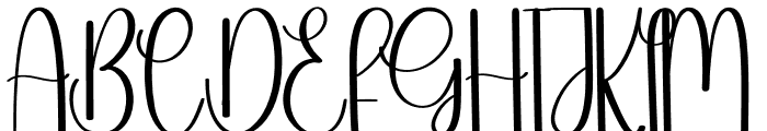 Signature Valentine Font UPPERCASE