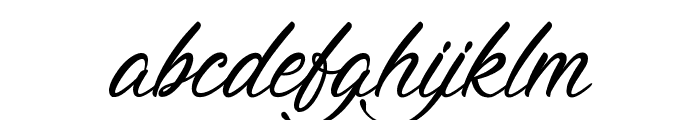 Signature of the Ancient Font LOWERCASE