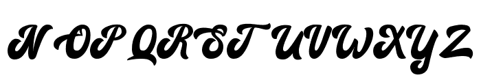 Signature Font UPPERCASE