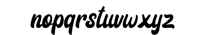 Signature Font LOWERCASE