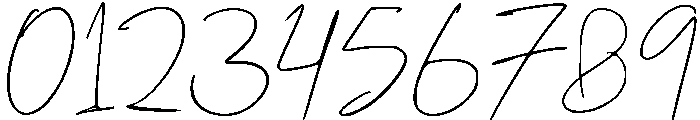 Signature2 Font OTHER CHARS