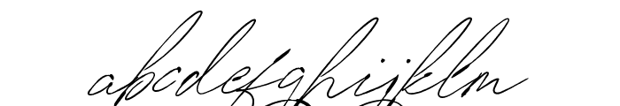 SignatureVP Font LOWERCASE