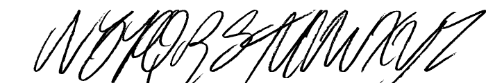 Signatures Font UPPERCASE