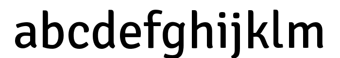 Signika Negative Regular Font LOWERCASE