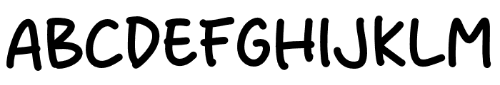 Silent Blink Font UPPERCASE