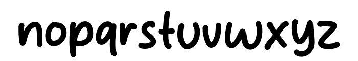 Silent Blink Font LOWERCASE