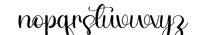 Silent Night1 Font LOWERCASE
