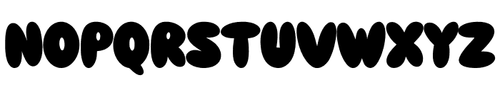 Silent Night Font UPPERCASE