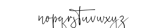Silently FREE Font LOWERCASE