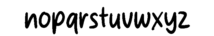 Silfia Rose Font LOWERCASE