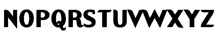 SilkyQueen-Regular Font LOWERCASE