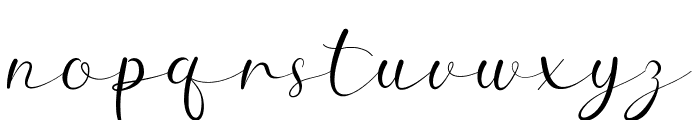 Sillmy DEMO Font LOWERCASE