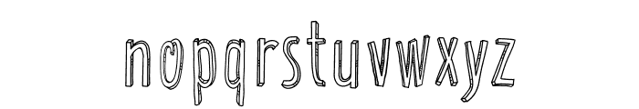 Silly Cartoon Font LOWERCASE