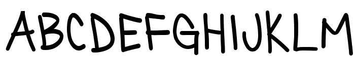 SillyGames-Regular Font LOWERCASE
