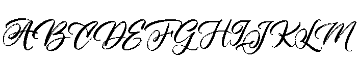 SilverFlower Font UPPERCASE