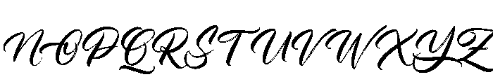 SilverFlower Font UPPERCASE