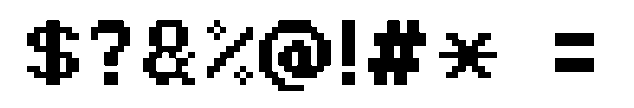 SilverXSPremiumC Font OTHER CHARS