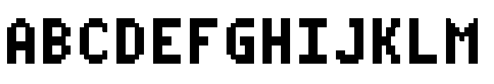 SilverXSPremiumC Font UPPERCASE