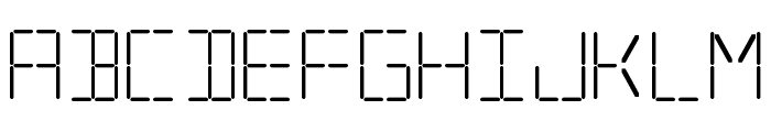 Silverball Font LOWERCASE