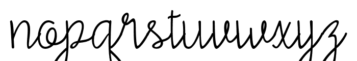 Silversmith Font LOWERCASE