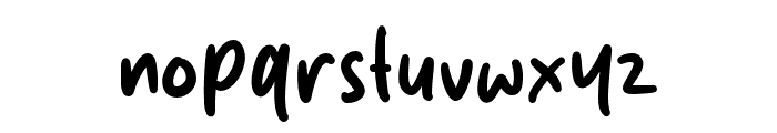 Silybrown Font LOWERCASE