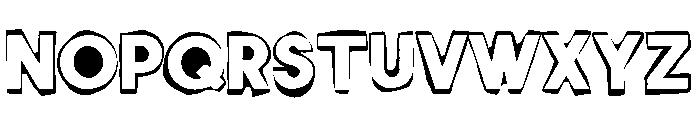 Simetría Vaginal Font LOWERCASE