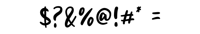 Simon Lovely Font OTHER CHARS