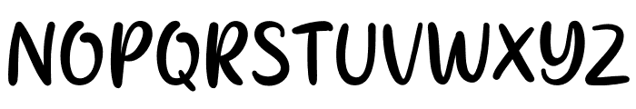 Simon Lovely Font UPPERCASE