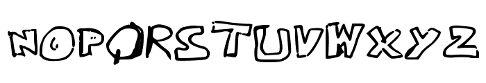 Simonschrift Font UPPERCASE