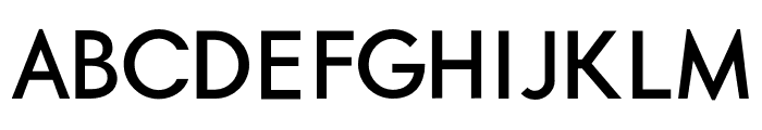 Simpel Medium Font UPPERCASE
