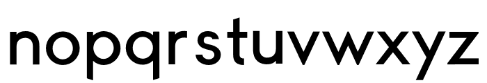 Simpel Medium Font LOWERCASE