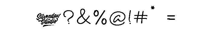 Simphony Cinta Regular Font OTHER CHARS