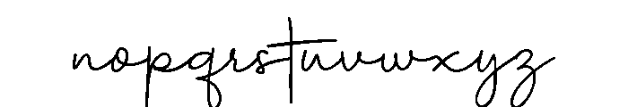 Simphony Cinta Regular Font LOWERCASE