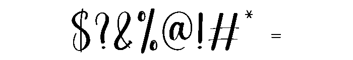 Simple Birthday1 Font OTHER CHARS